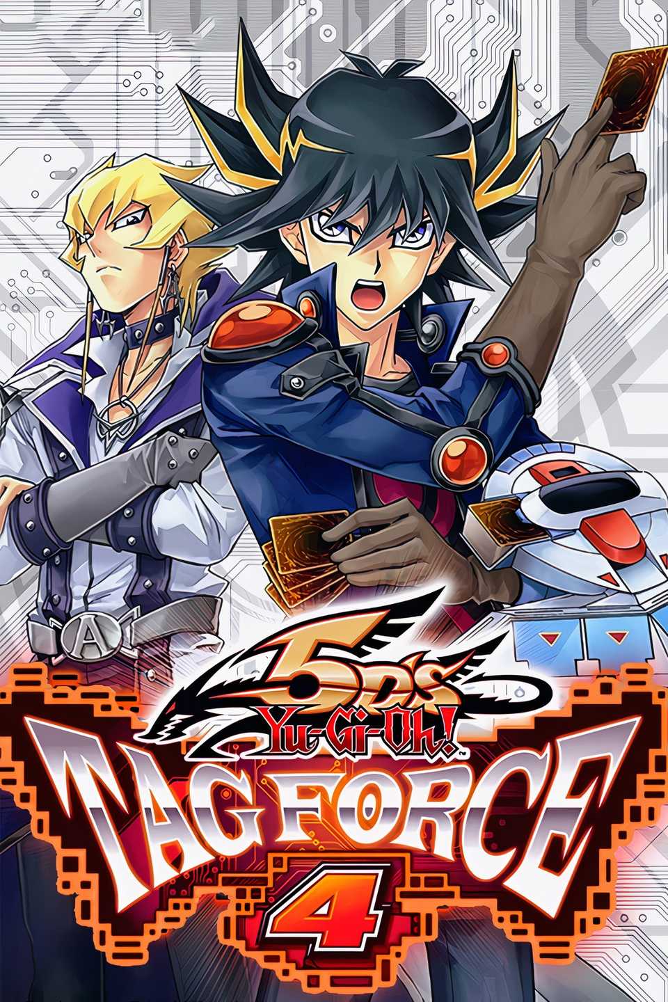 Yu-Gi-Oh! 5D's Tag Force 4 Tag Page Cover Art