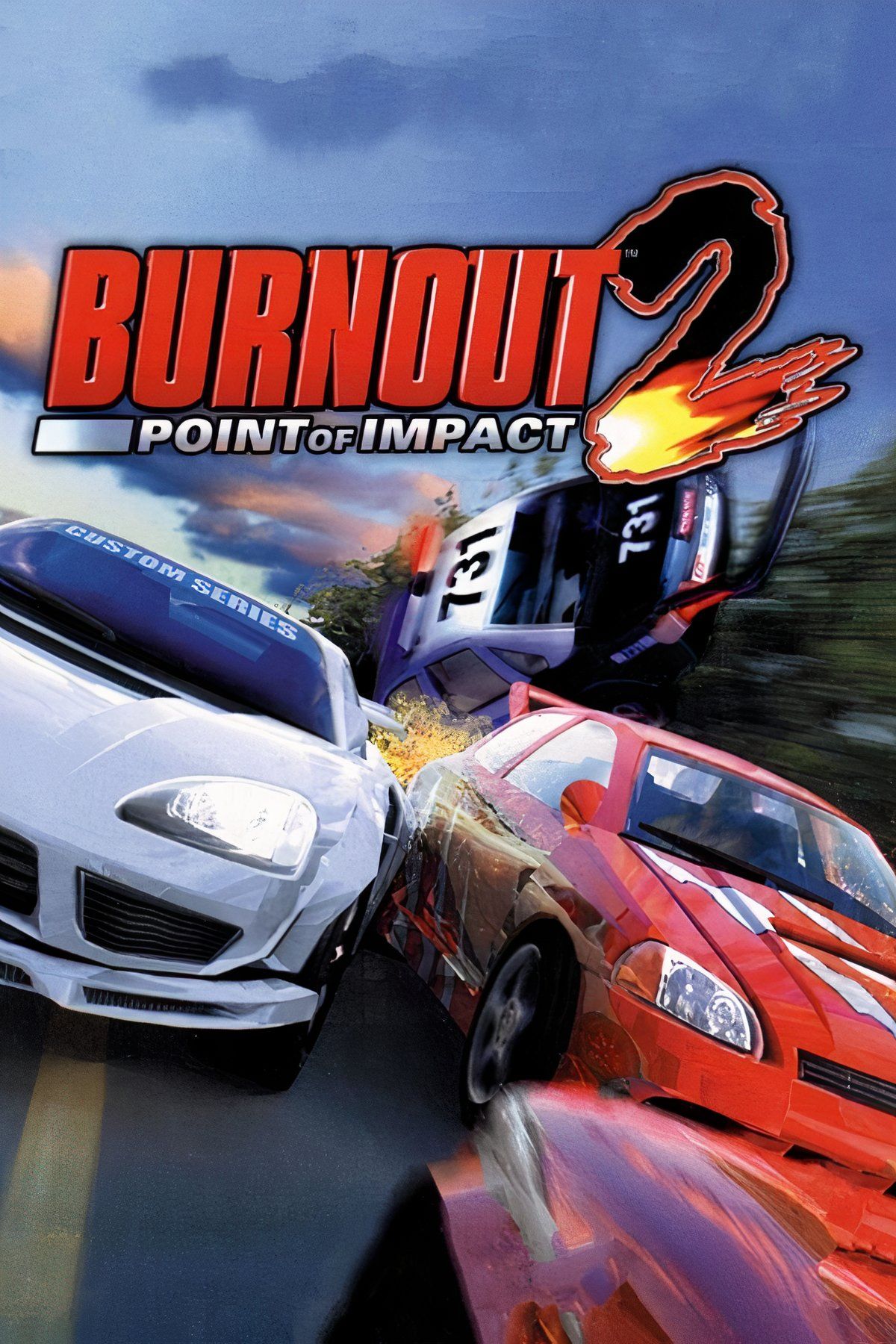 Burnout 2 Tag Page Cover Art