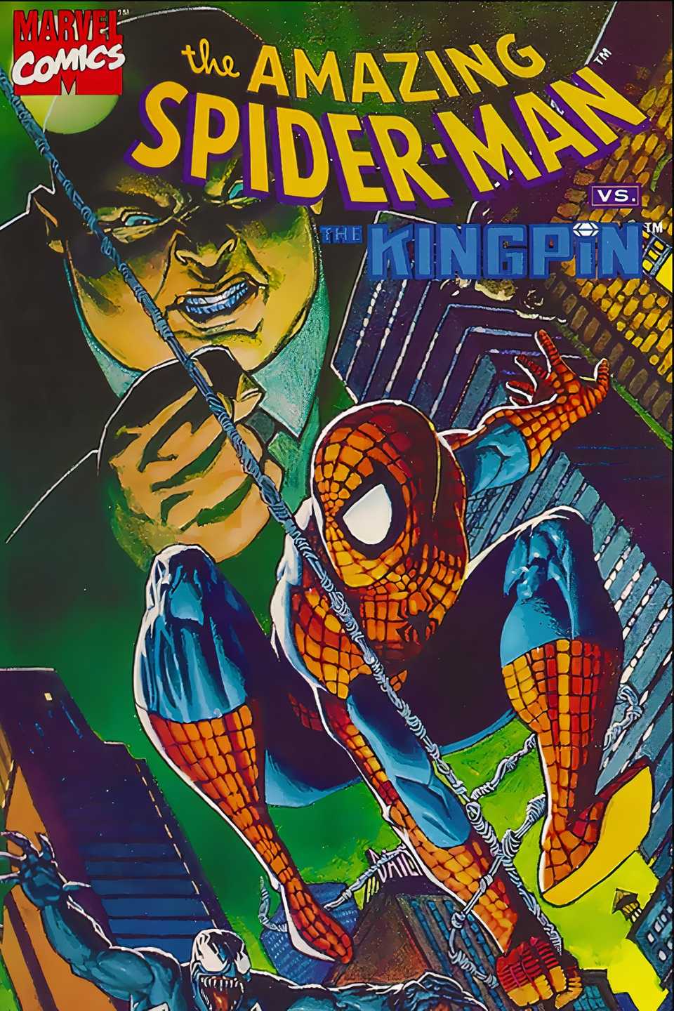 The Amazing Spider-Man vs. The Kingpin Tag Page Cover Art 