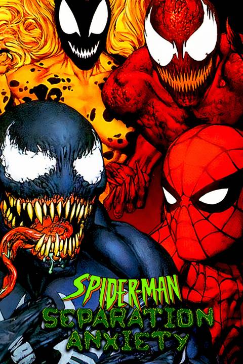 Venom/Spider-Man: Separation Anxiety Tag Page Cover Art
