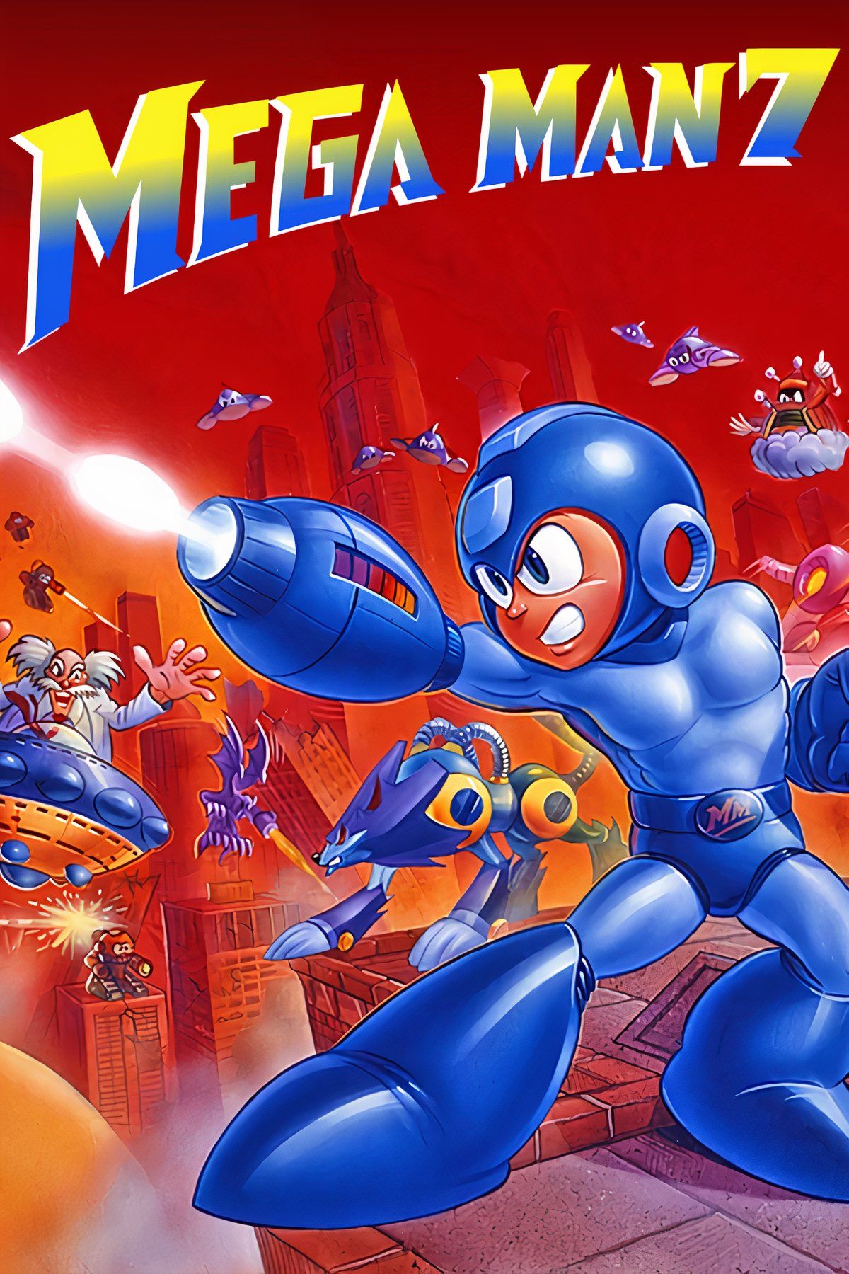 Mega Man 7 Tag Page Cover Art