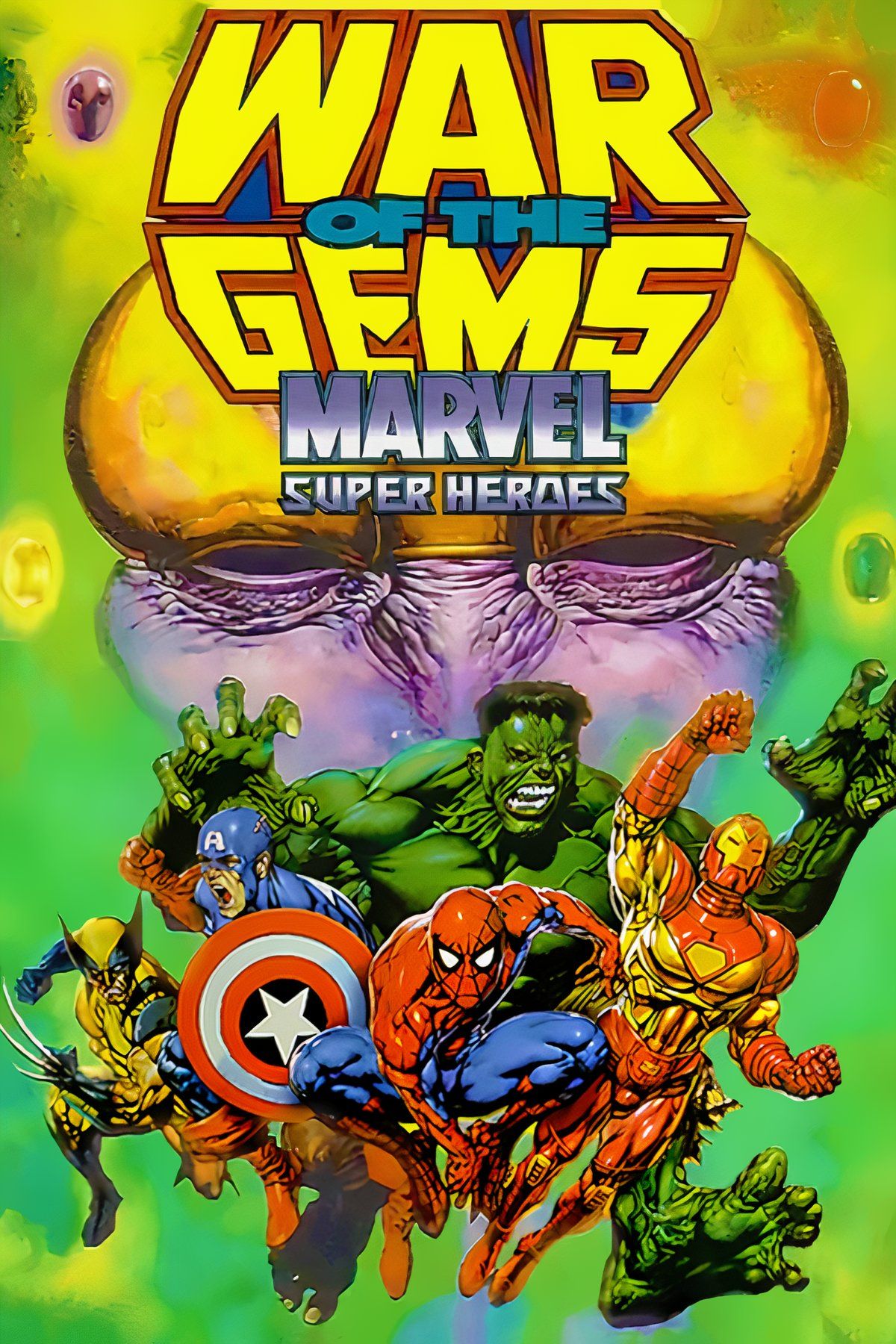 マーブルスーパーヒーローズ　ワーオブジェムズ Marvel Super Heroes SNES Super Moves War of the Gems - YouTube