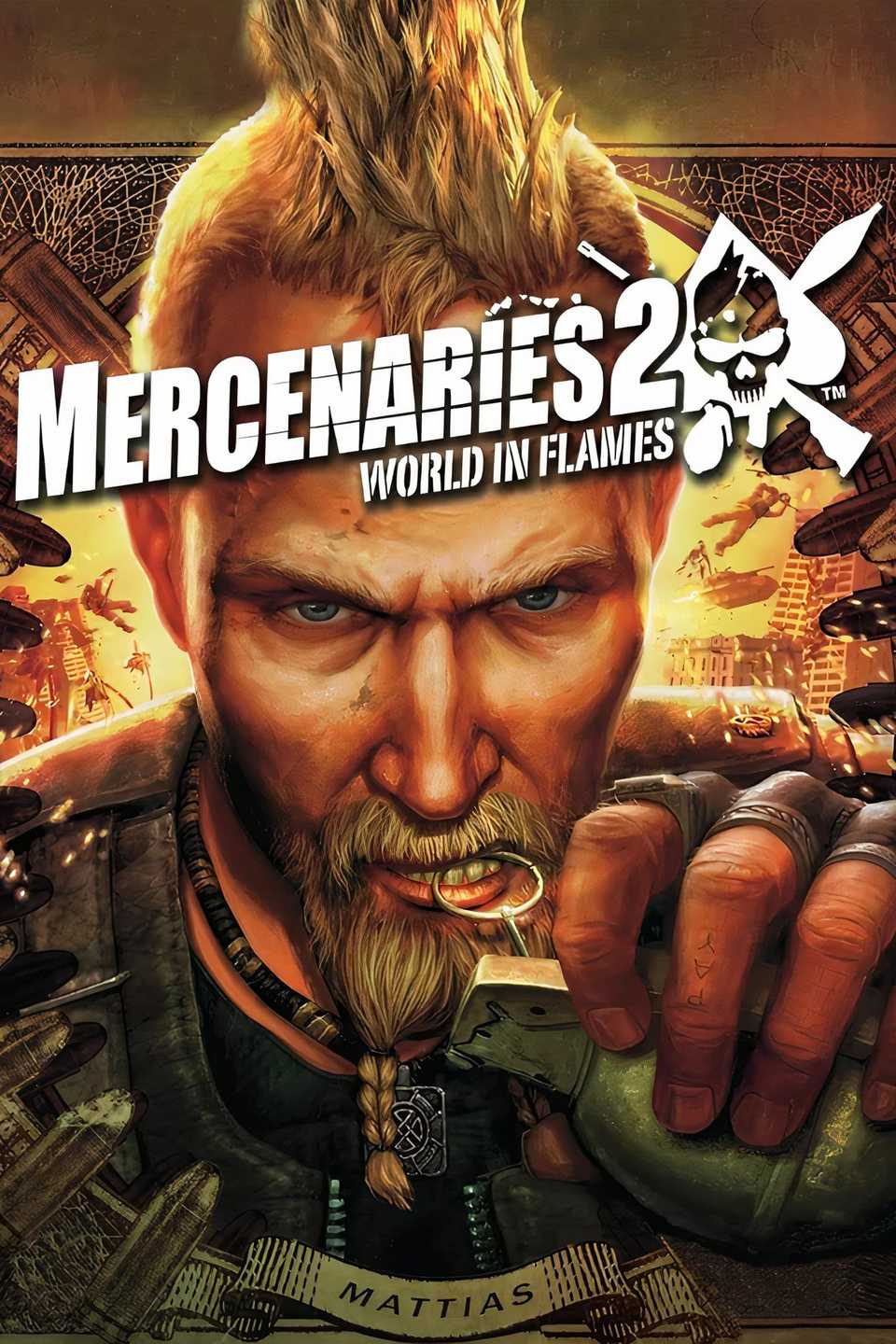 Mercenaries 2: World in Flames Tag Page Cover Art