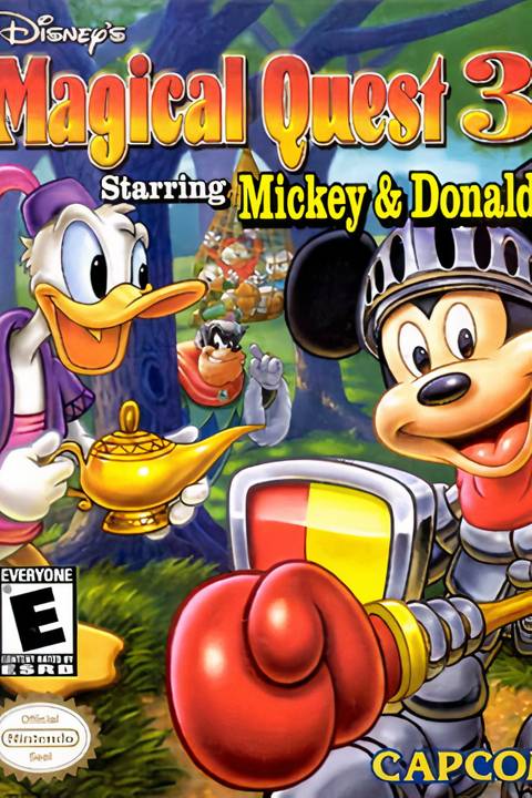 Disney’s Magical Quest 3 Starring Mickey & Donald Tag Page Cover Art