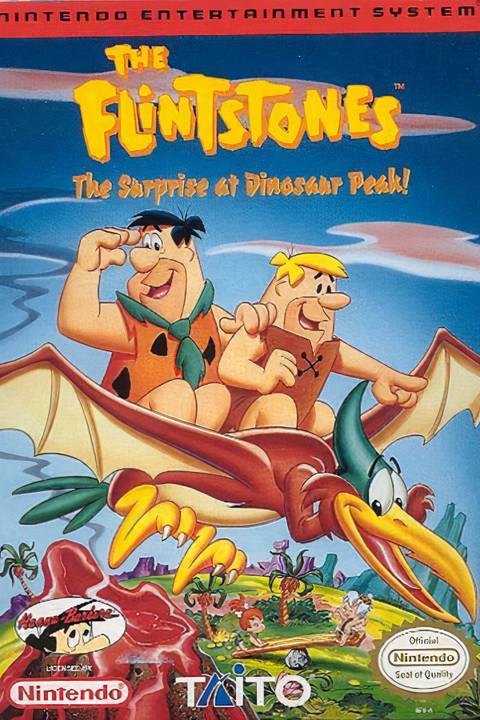 The Flintstones: Surprise At Dinosaur Peak Tag Page Cover Art