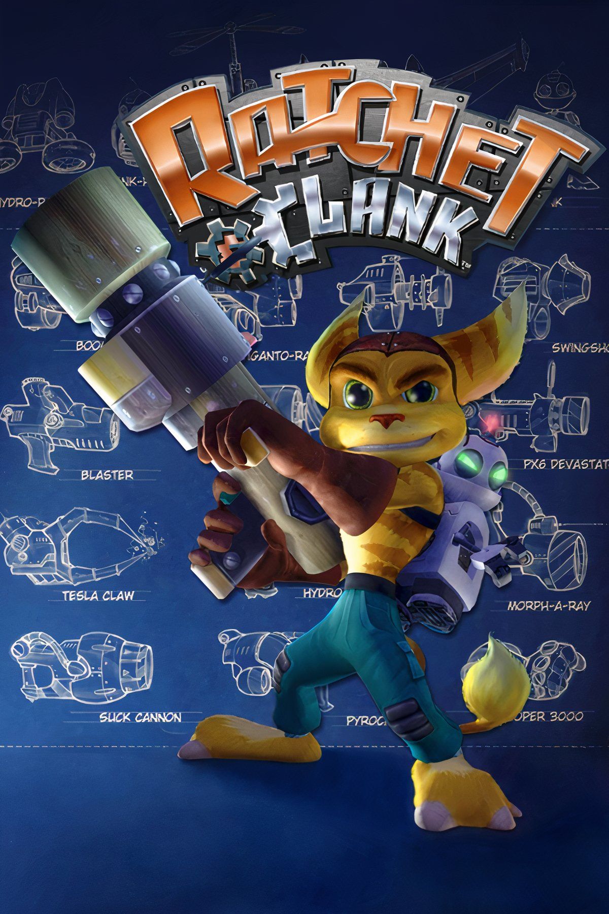 Ratchet and Clank 2002 Tag Page Cover Art