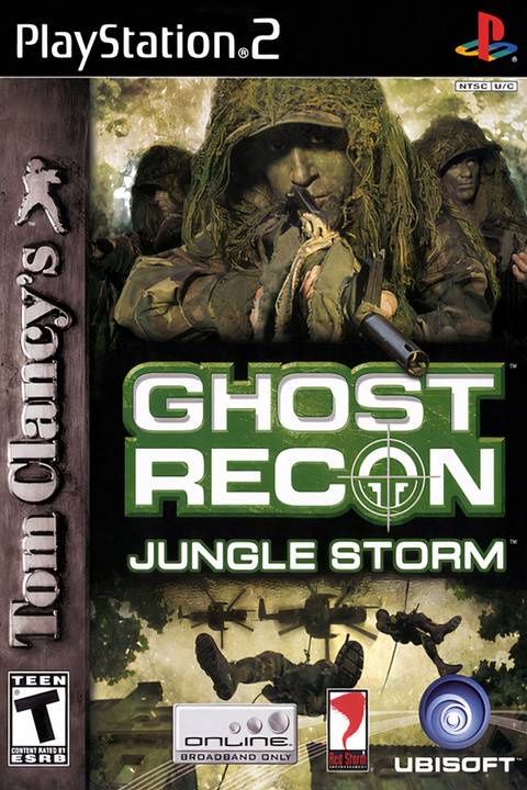 Tom Clancy's Ghost Recon: Jungle Storm Tag Page Cover Art