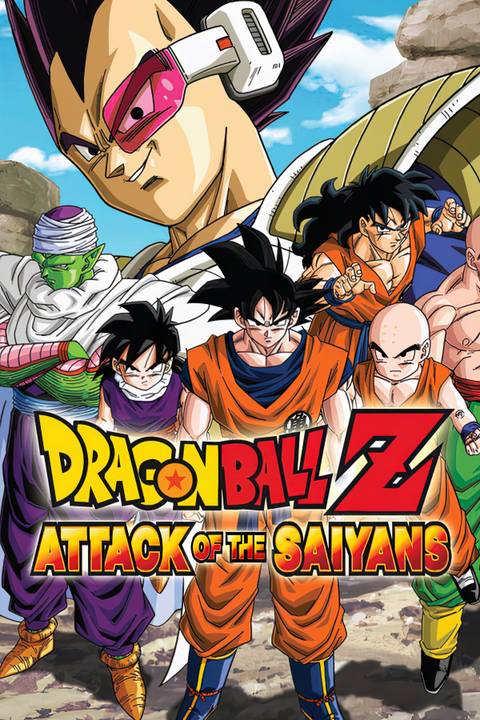 Dragon Ball Z: Attack of the Saiyansa Tag Page Cover Art