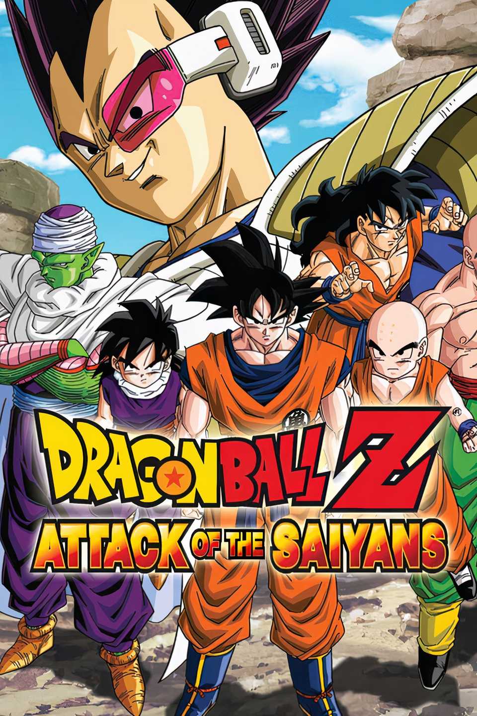Dragon Ball Z: Attack of the Saiyansa Tag Page Cover Art