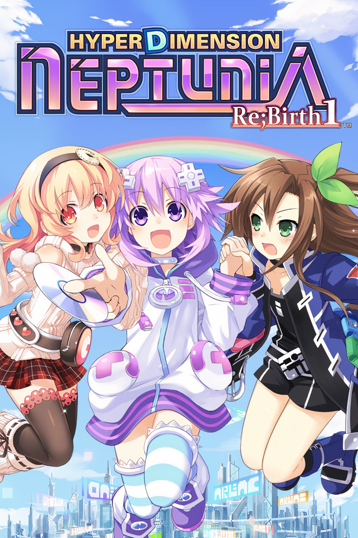 Hyperdimension Neptunia: Re;Birth1 Tag Page Cover Art