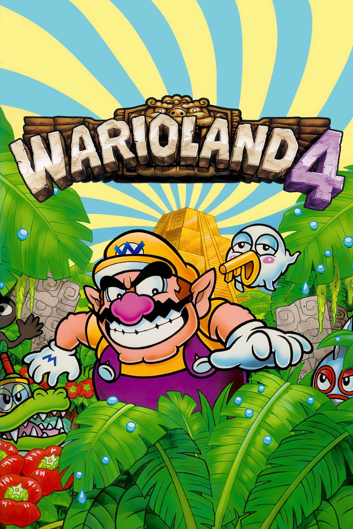 Wario Land 4 Tag Page Cover Art