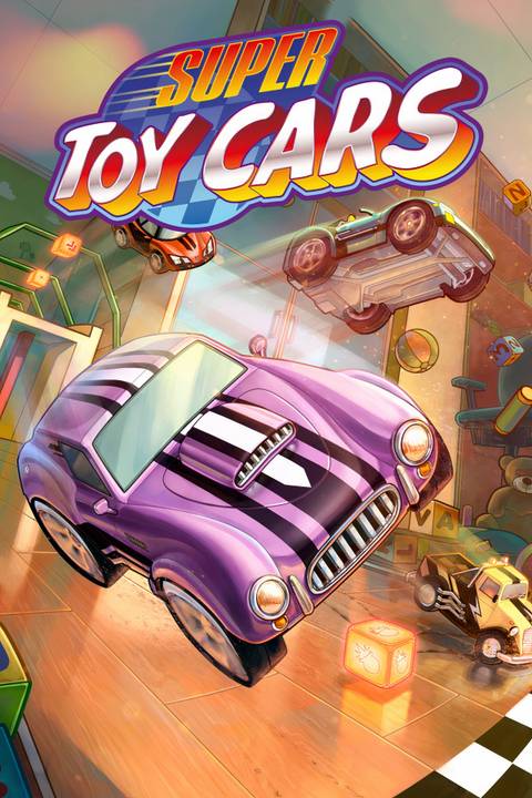 Super Toy Cars Tag Page Cover Art