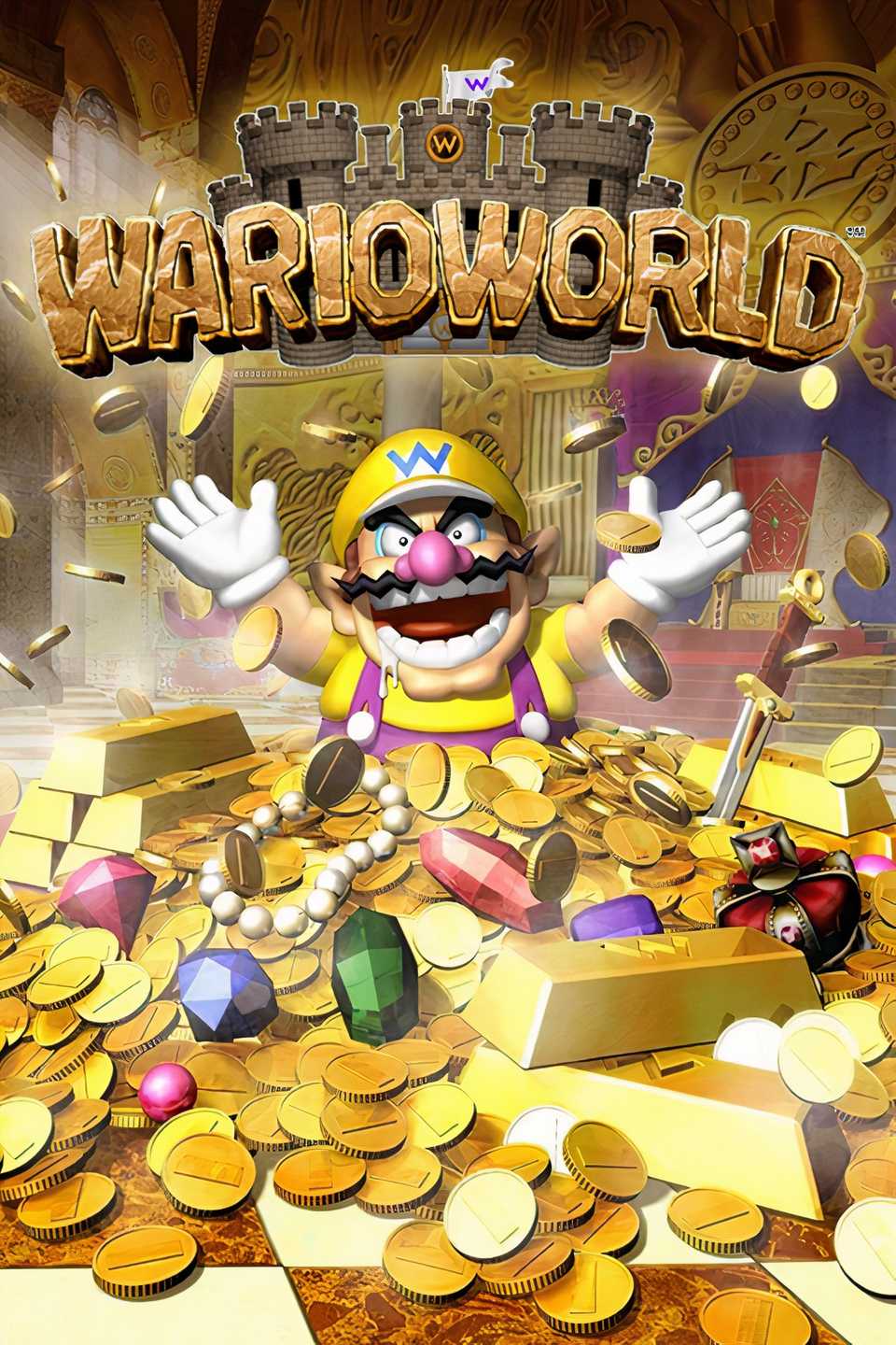 Wario World Tag Page Cover Art