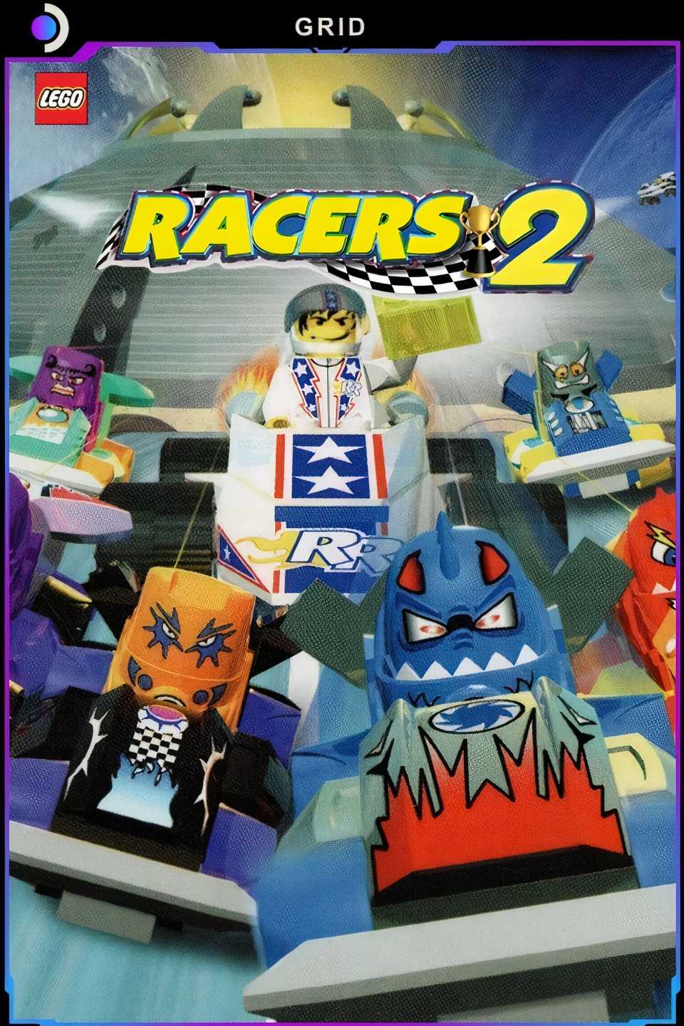 Lego Racers 2 Tag Page Cover Art