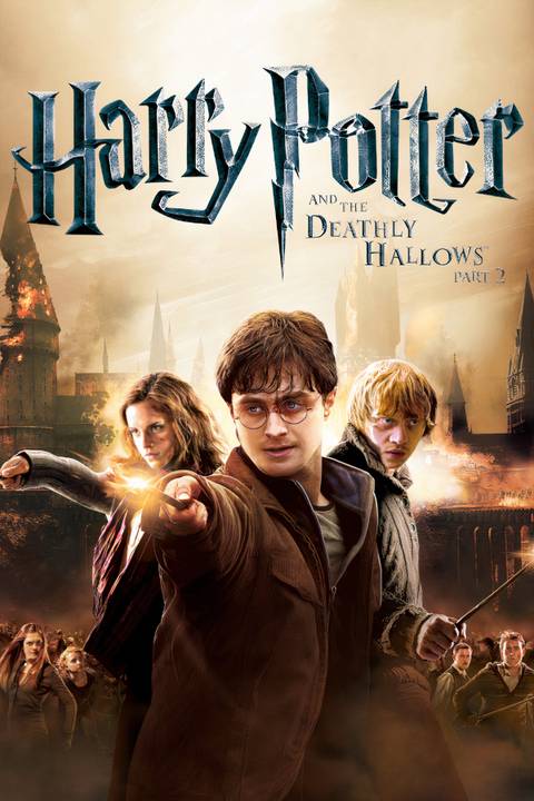 Harry Potter and the Deathly Hallows Part 2 Tag Page Cover Art