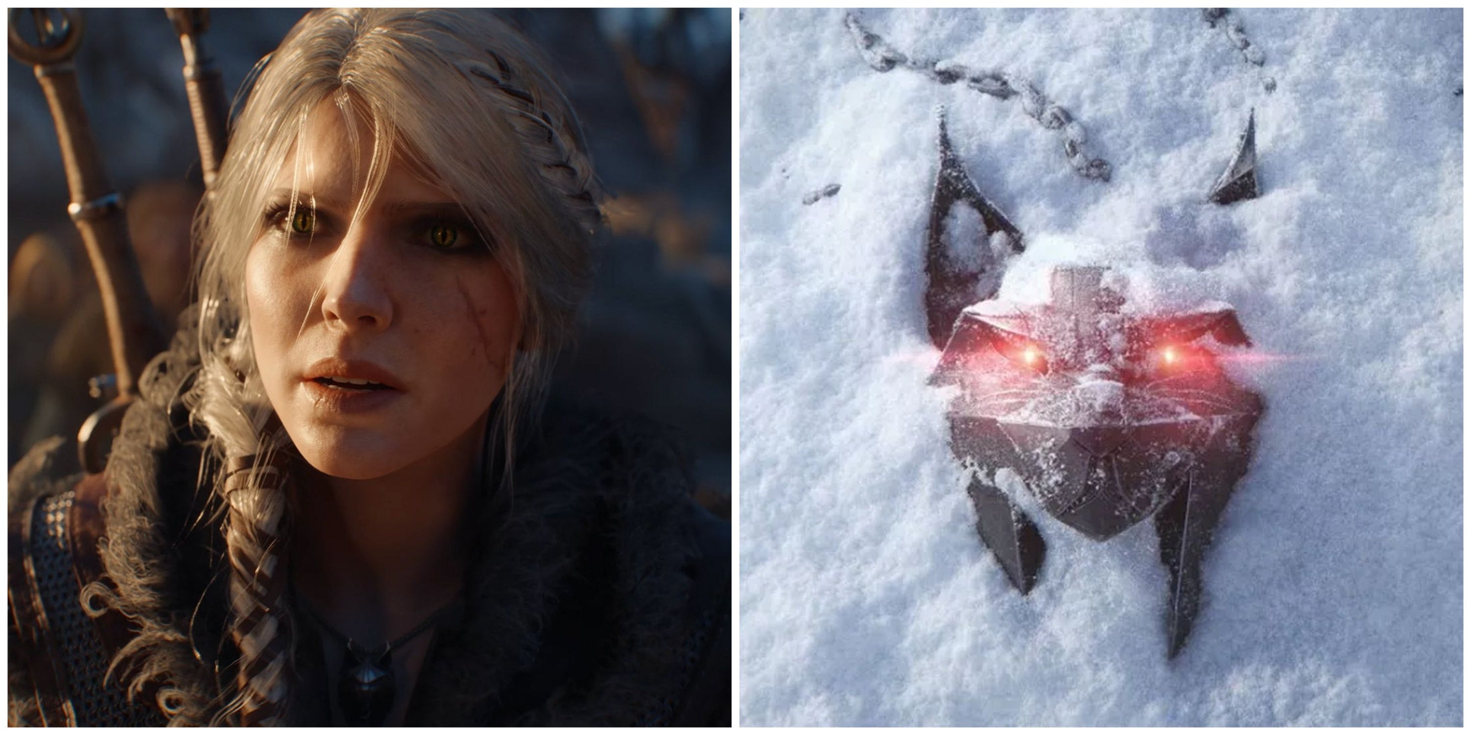 ciri from the witcher 4, school of lynx pendant