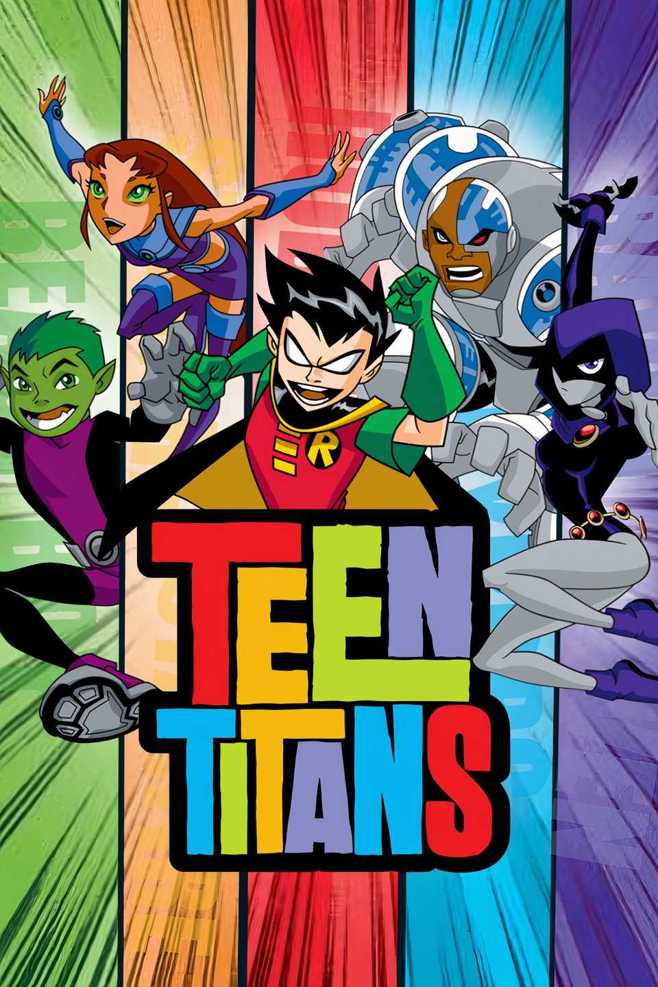 Teen Titans Tag Page Cover Art