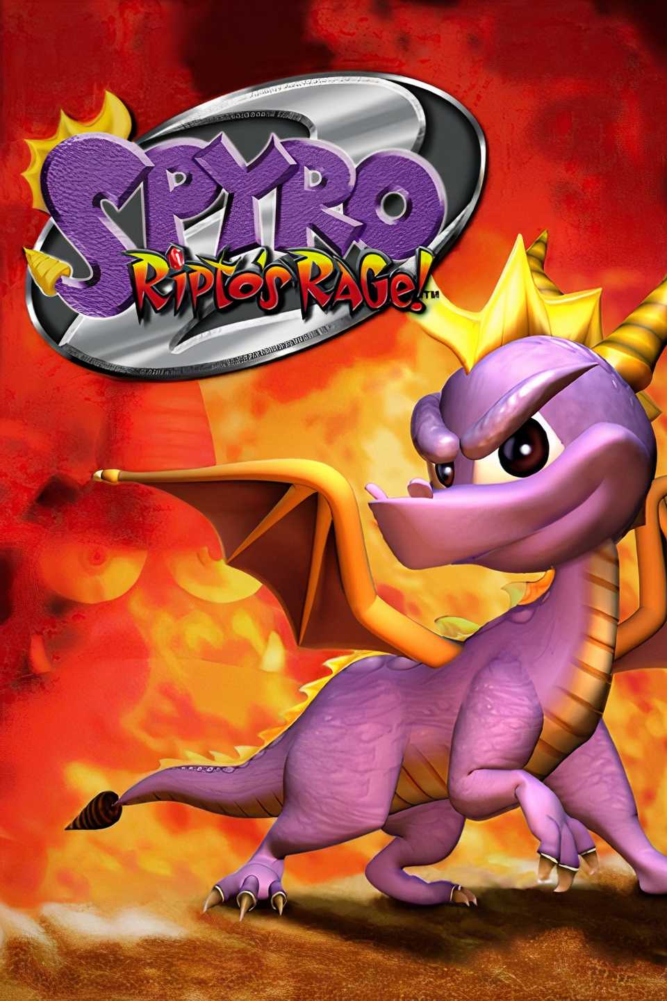 Spyro 2: Ripto's Rage! Tag Page Cover Art