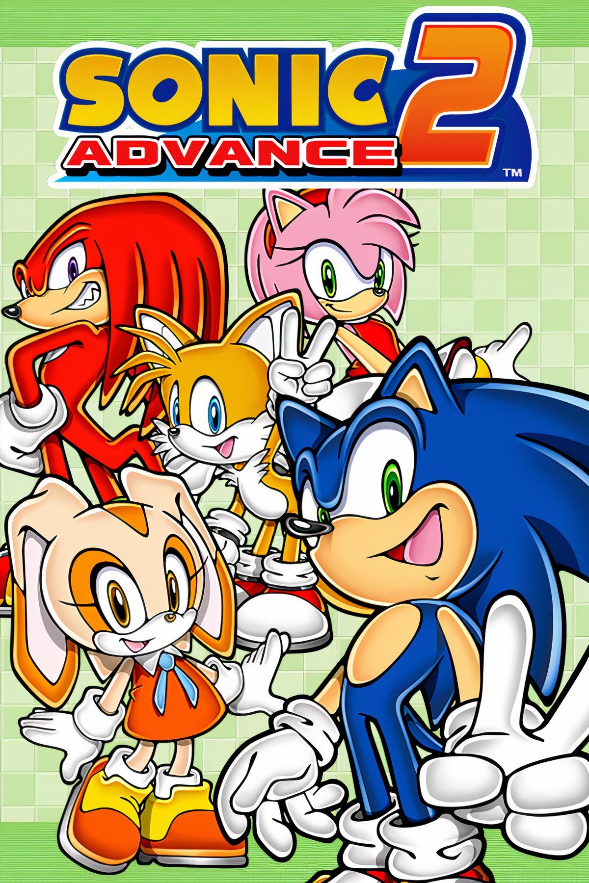 Sonic Advance 2 Tag Page Cover Art