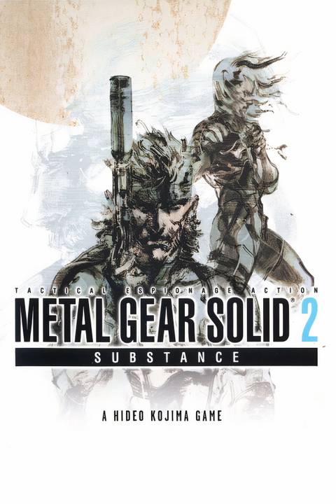 Metal Gear Solid 2: Substance Tag Page Cover Art