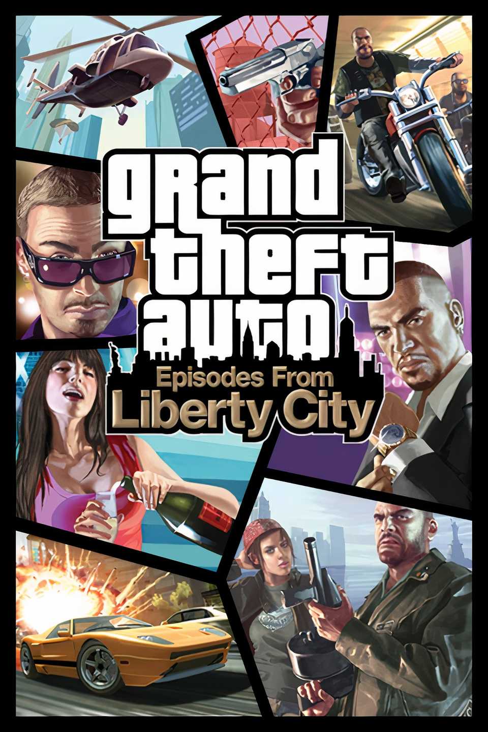 Grand Theft Auto: Episodes from Liberty City Tag Page Cover Art