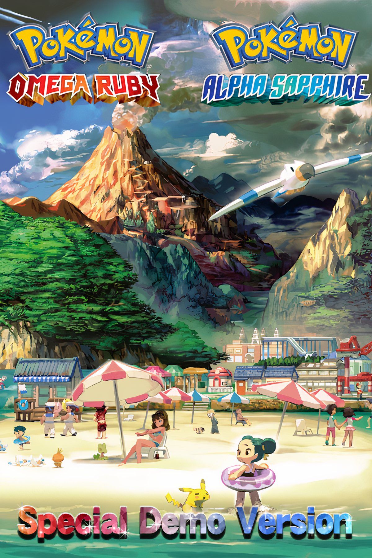 Pokemon: Omega Ruby & Alpha Sapphire Tag Page Cover Art