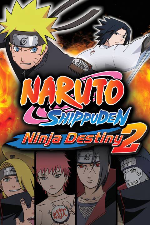 Naruto Shippuden: Ninja Destiny 2 Tag Page Cover Art