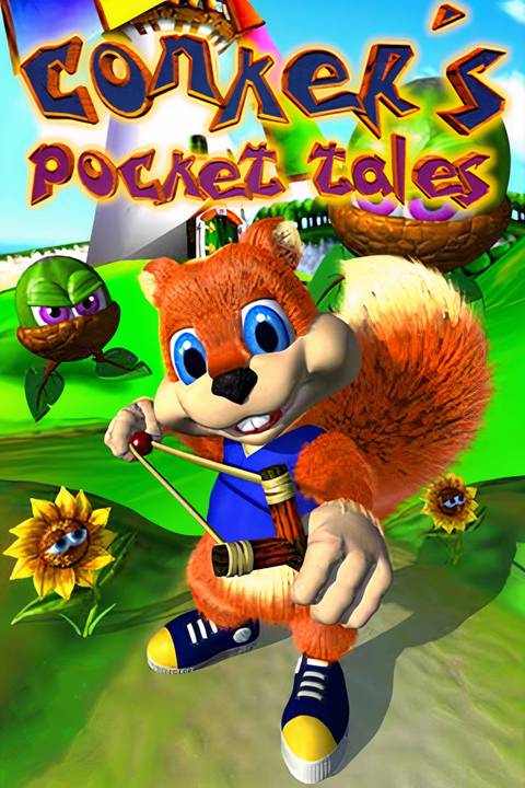 Conker's Pocket Tales Tag Page Cover Art