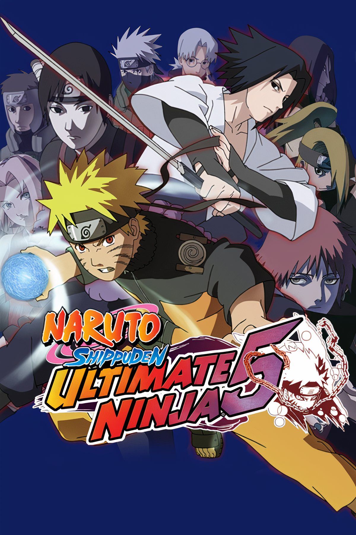 Naruto Shippuden: Ultimate Ninja 5 Tag Page Cover Art