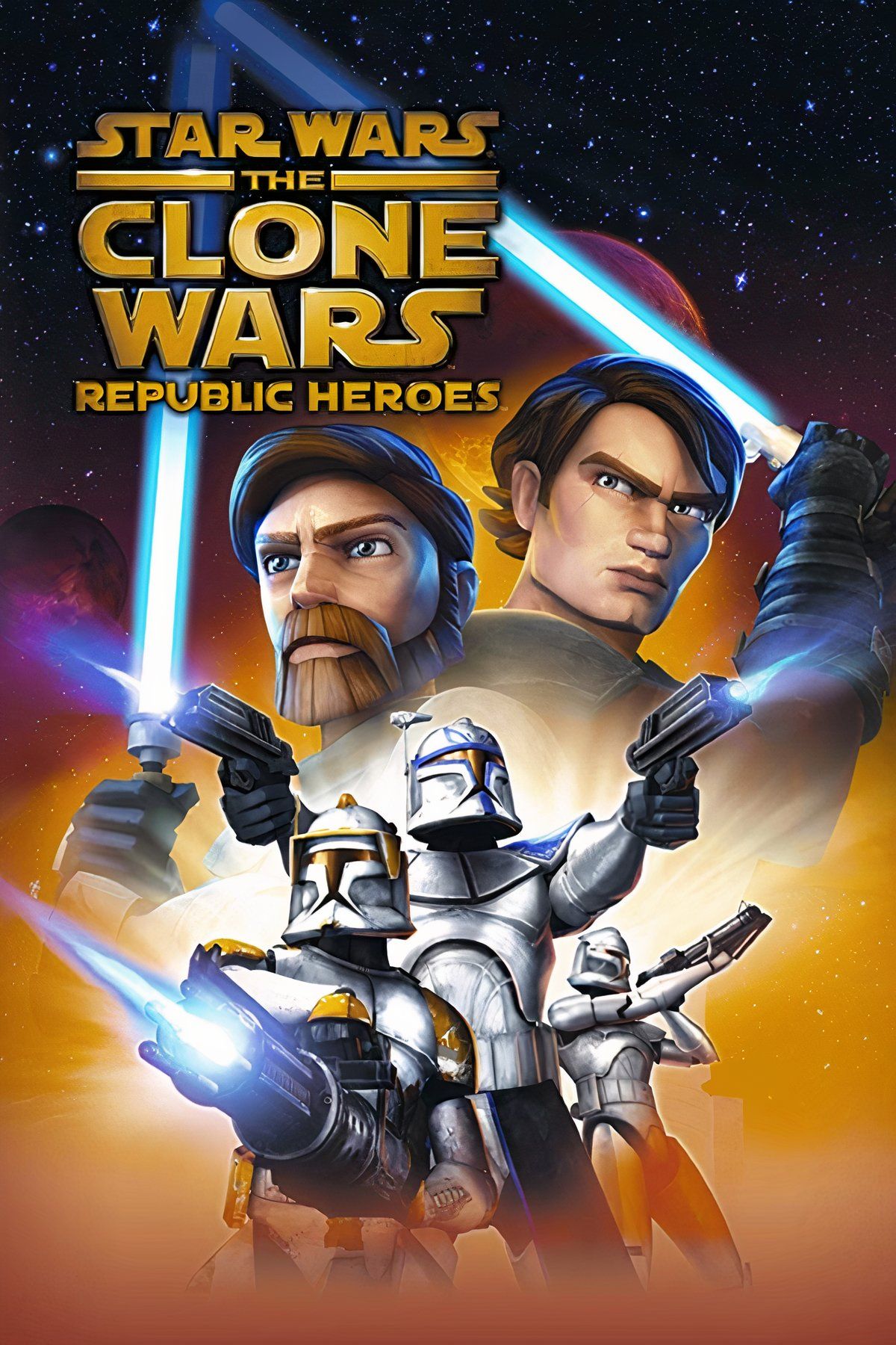 Star Wars: The Clone Wars - Republic Heroes Tag Page Cover Art