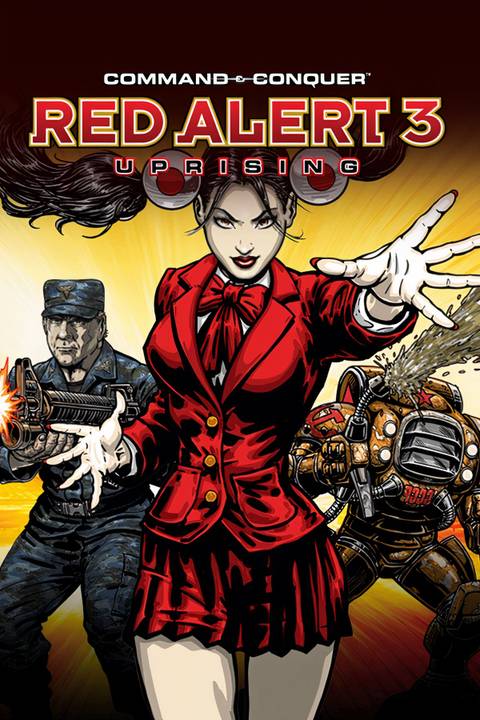 Command & Conquer: Red Alert 3 - Uprising Tag Page Cover Art