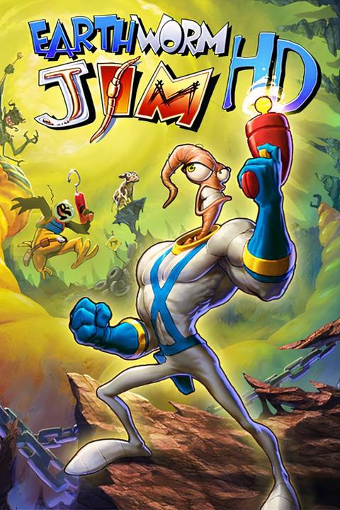 Earthworm Jim HD Tag Page Cover Art