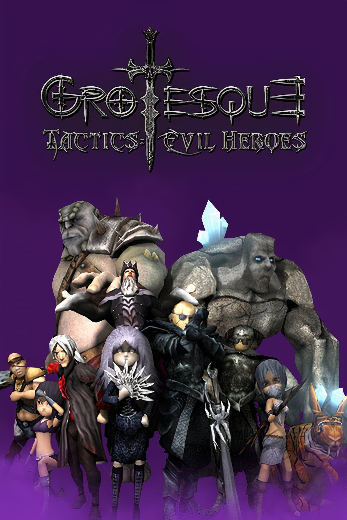 Grotesque Tactics: Evil Heroes Tag Page Cover Art