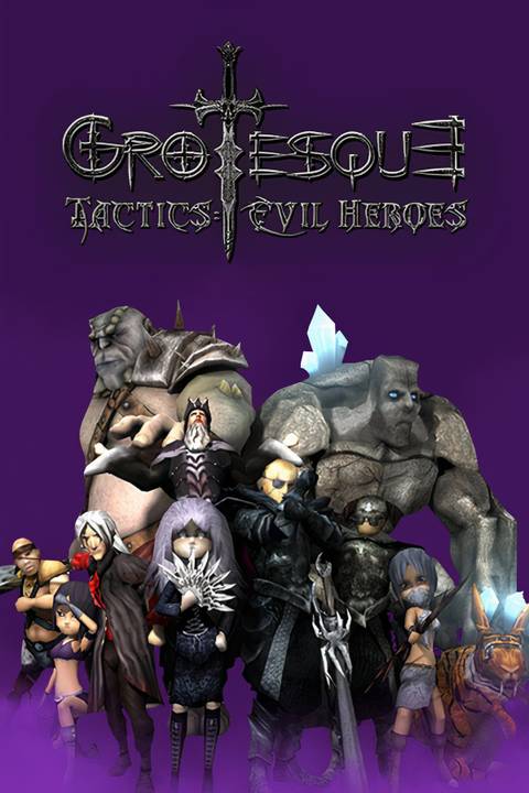 Grotesque Tactics: Evil Heroes Tag Page Cover Art