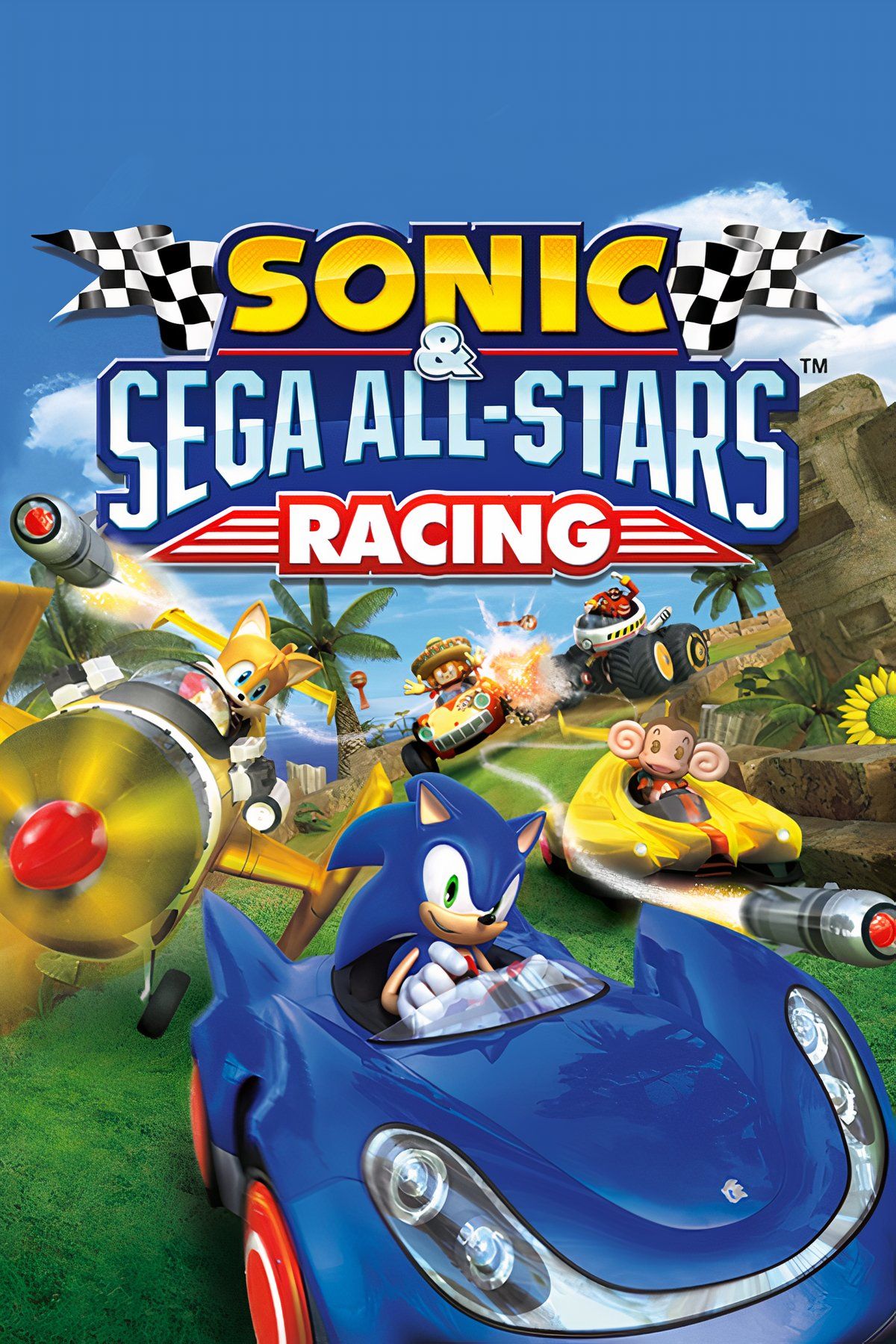Sonic & SEGA All-Stars Racing  Tag Page Cover Art