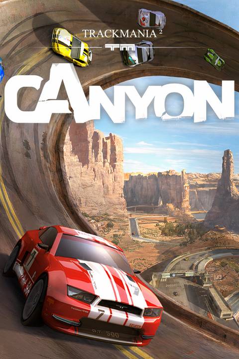 TrackMania 2 Canyon Tag Page Cover Art