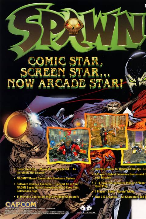 Spawn (1999) Tag Page Cover Art