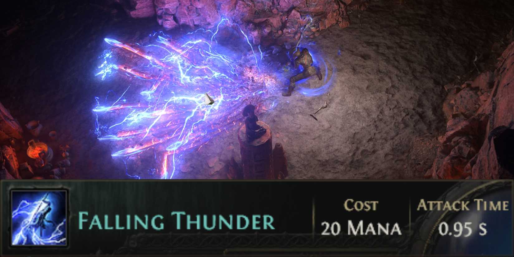 Falling Thunder é a principal forma de Monk lidar com uma grande quantidade de dano