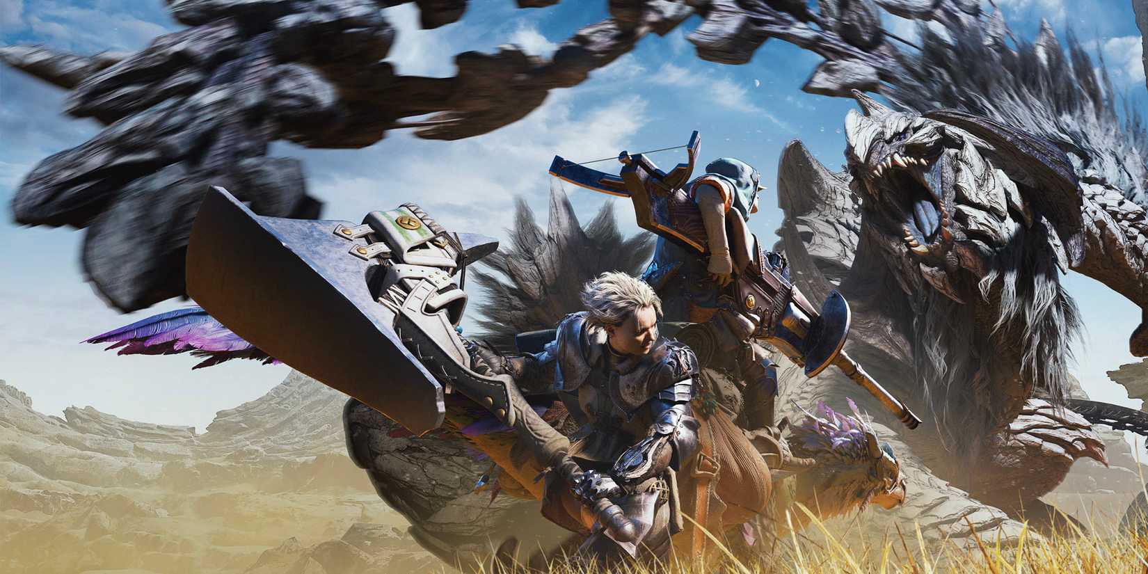 monster hunter wilds key art