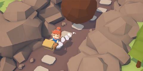 Moving Out Giant Boulder