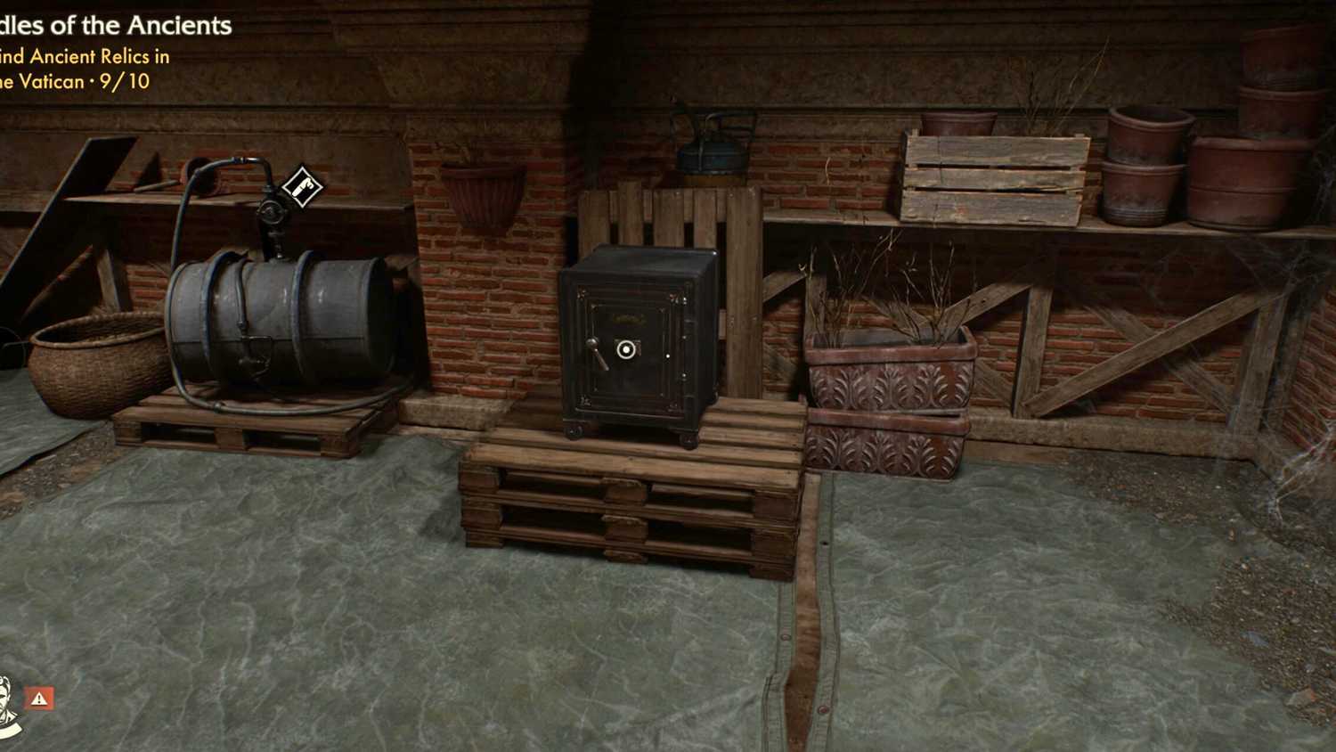 Como encontrar o código do cofre