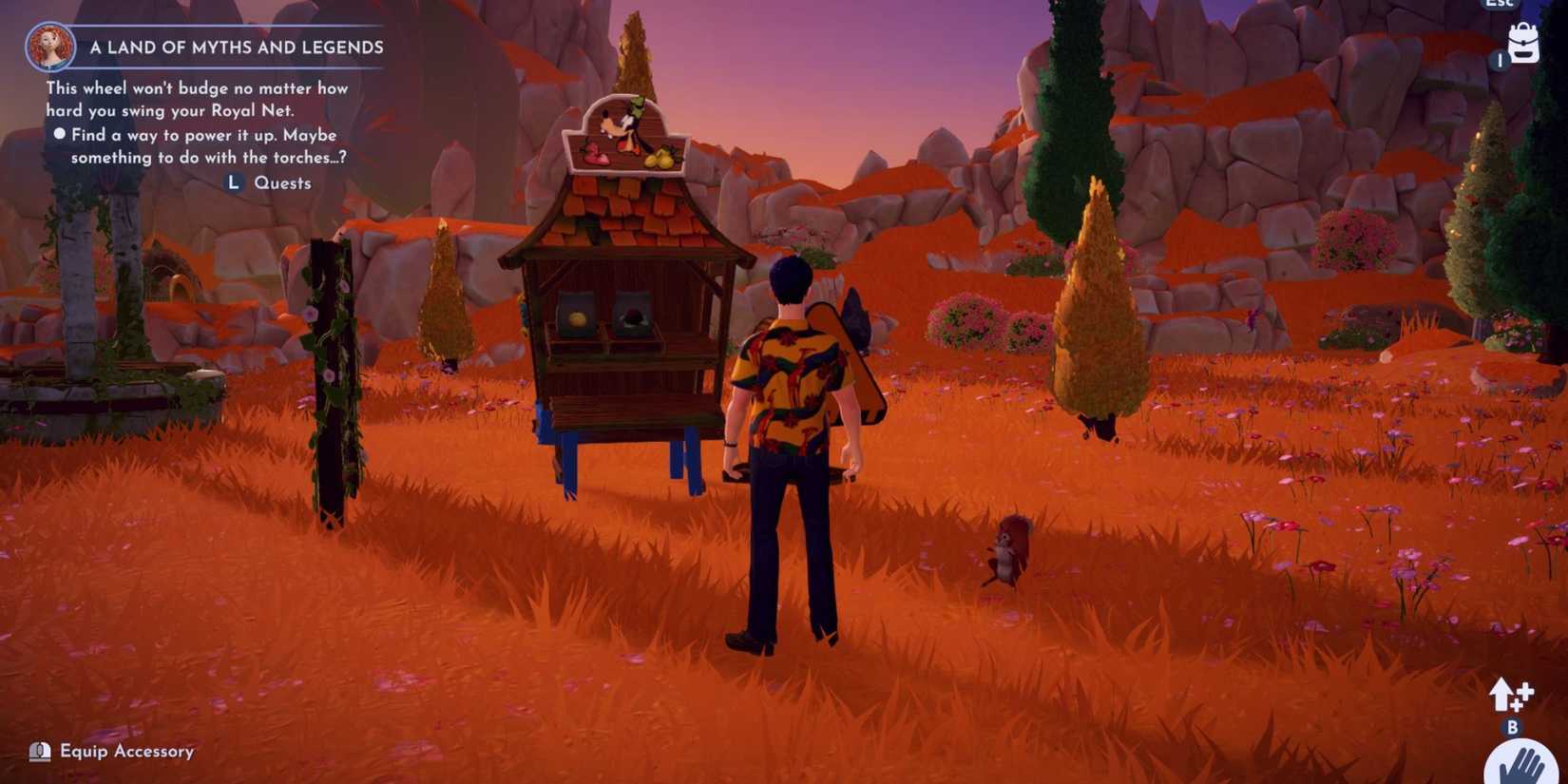 mythopia goofy's stall disney dreamlight valley