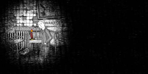 Neverending Nightmares Thomas Candle Circular Light Darkness