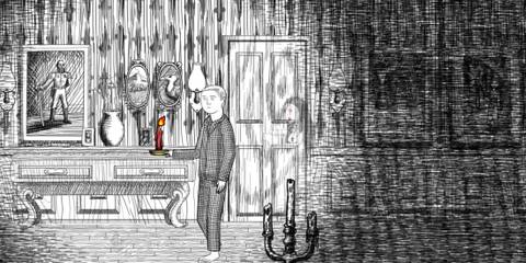 Neverending Nightmares Thomas Hallway Ghost Door Pictures Candle