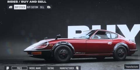 NFS Unbound Nissan Fairlady 240ZG (S30)