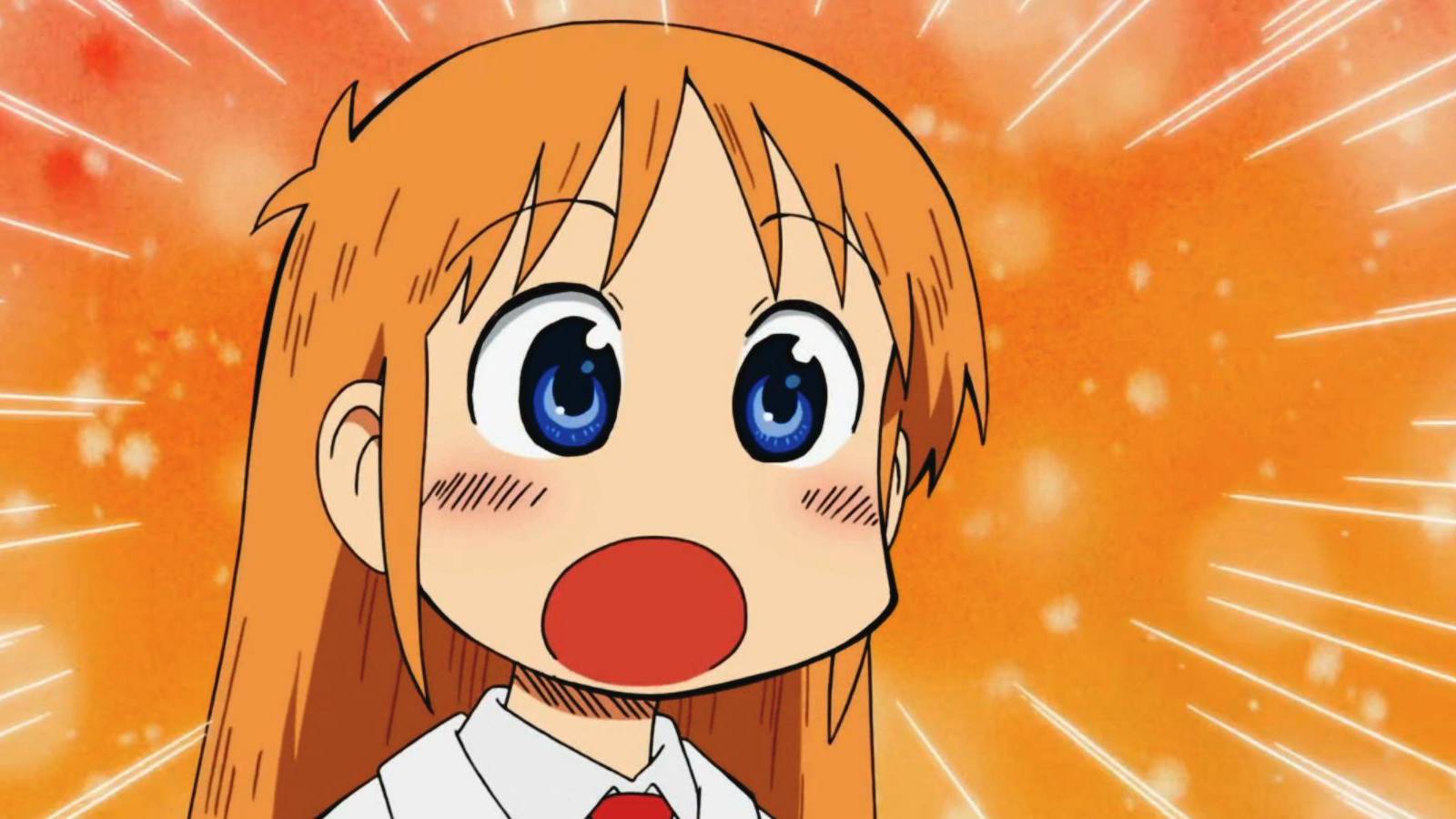 nichijou surprised
