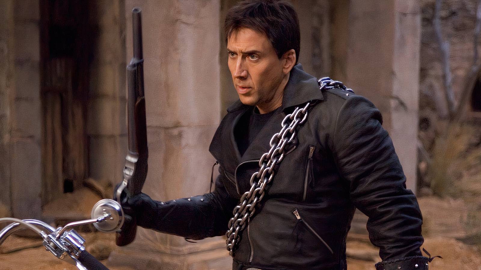Nicolas Cage as Ghost Rider 