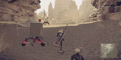 NieR Automata Exploring the world 