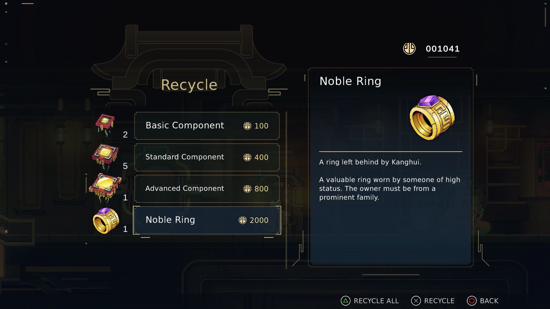 Nine Sols: What to Do With Noble Ring?