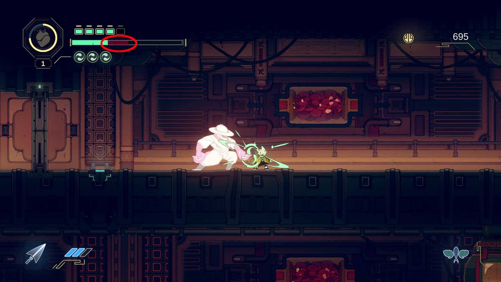 nine sols how does internal damage work